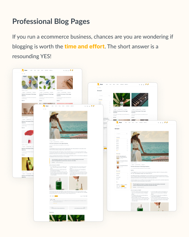 Ruza - Beauty Cosmetics Shop WordPress Theme - 20