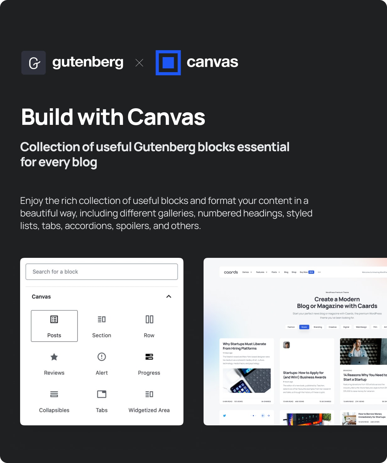 Caards - Modern Blog & Magazine WordPress Theme with Dark Mode - 22