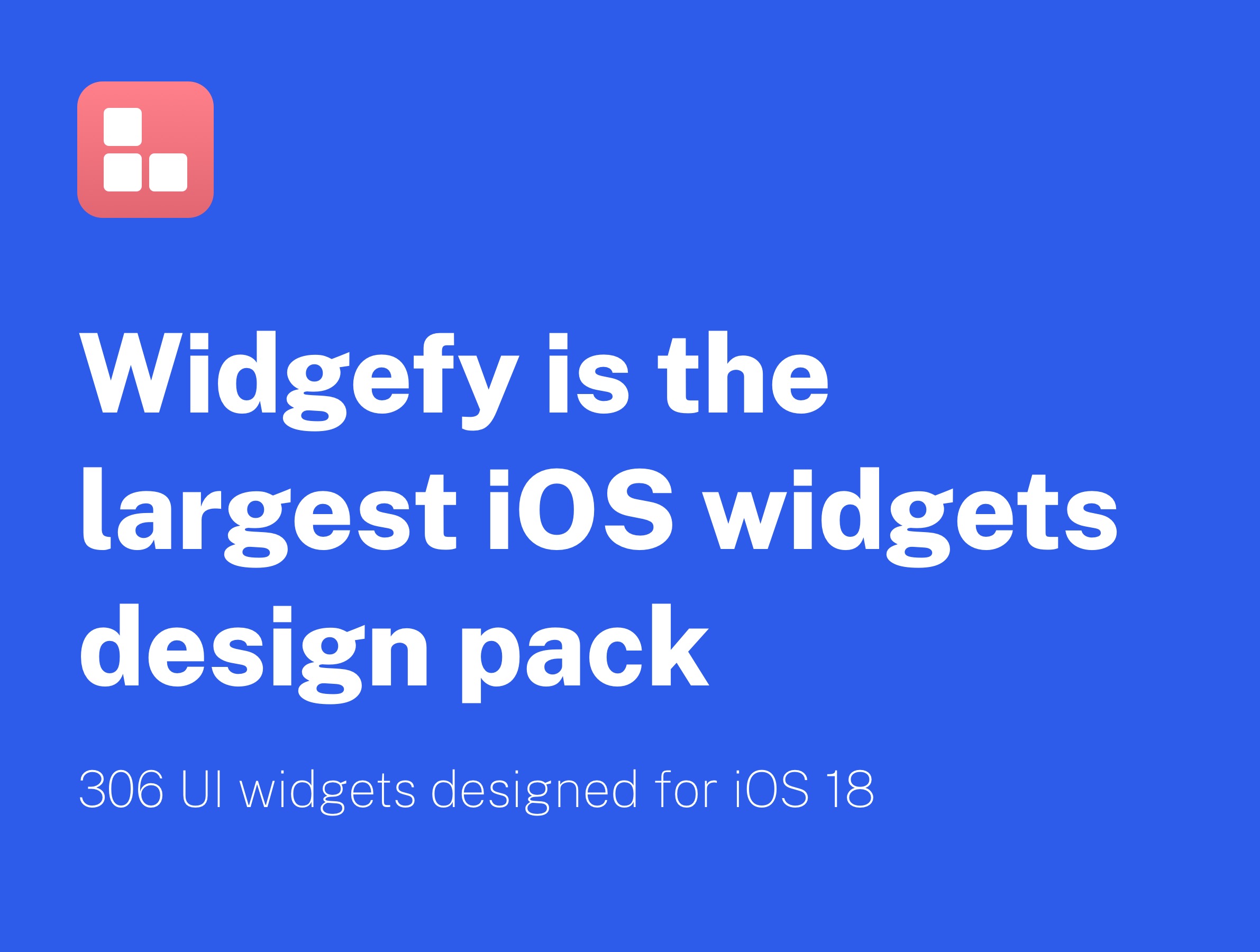Widgefy - iOS Home Screen Widgets Pack - 2