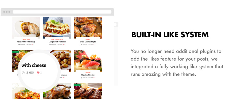 Foodbook - Receita da Comunidade, Blog, Food & Restaurant Theme - 15