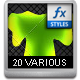 20 Various Layer Styles Pack