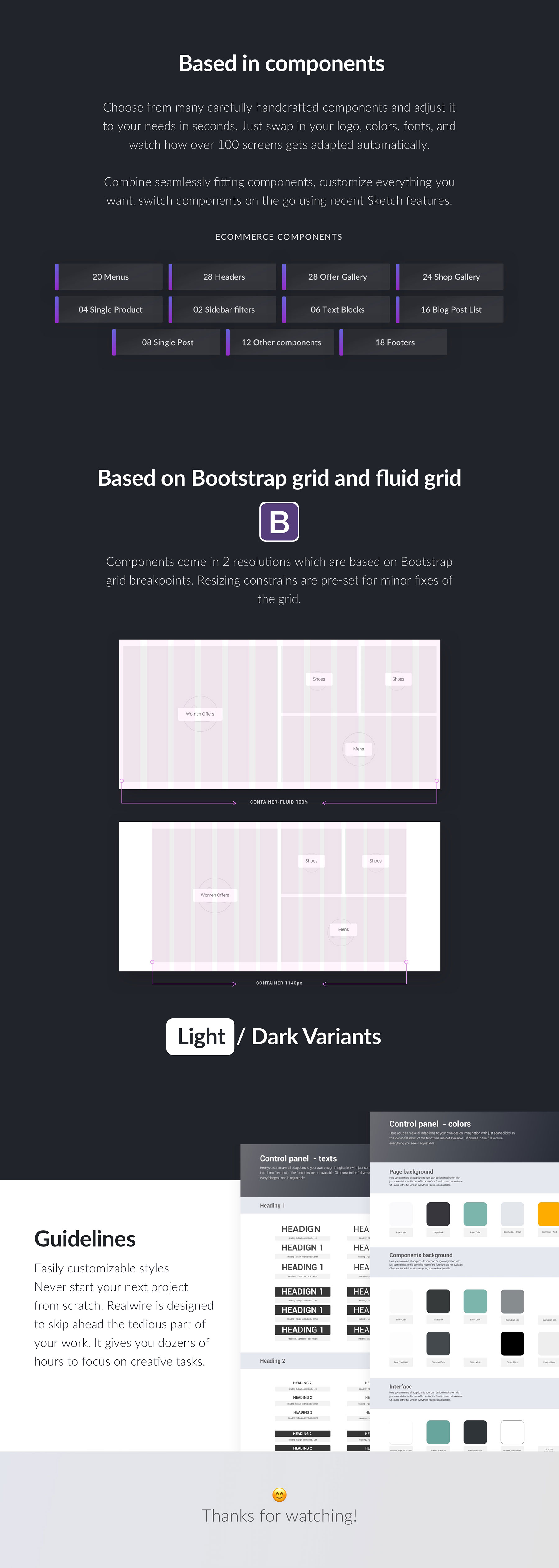 Realwire for commerce -  Wireframe Library Collection - 5