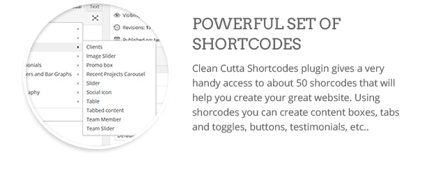 Shortcodes