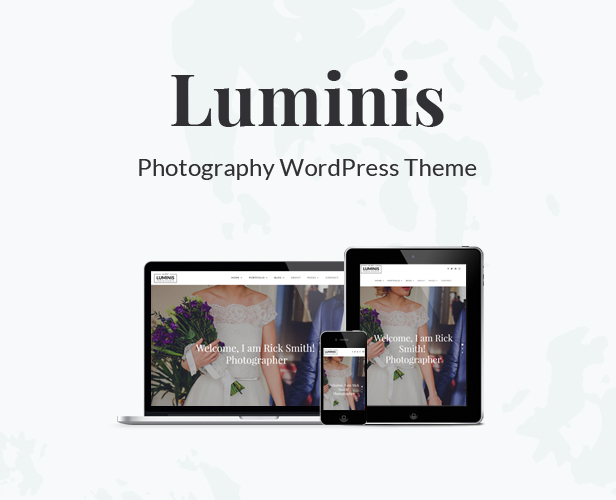 Luminis – Minimal Photography Portfolio Template – 2