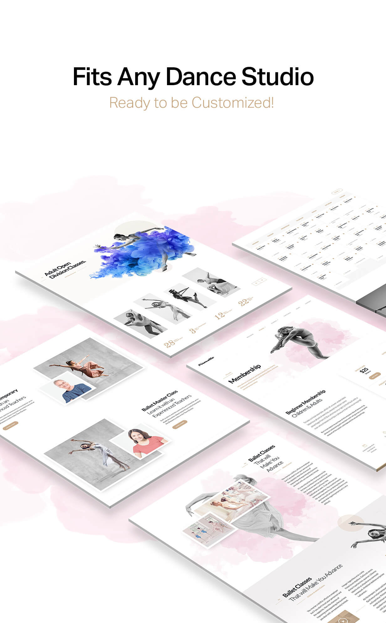 Dance WordPress Theme - Dancing Academy - 5