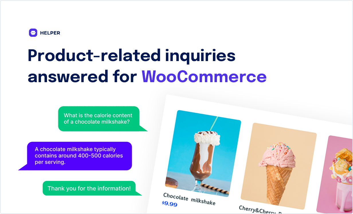 Product-related inquiries answered for WooCommerce