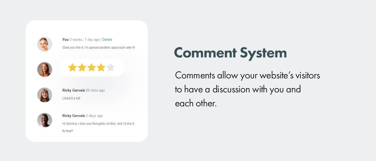 Comment system