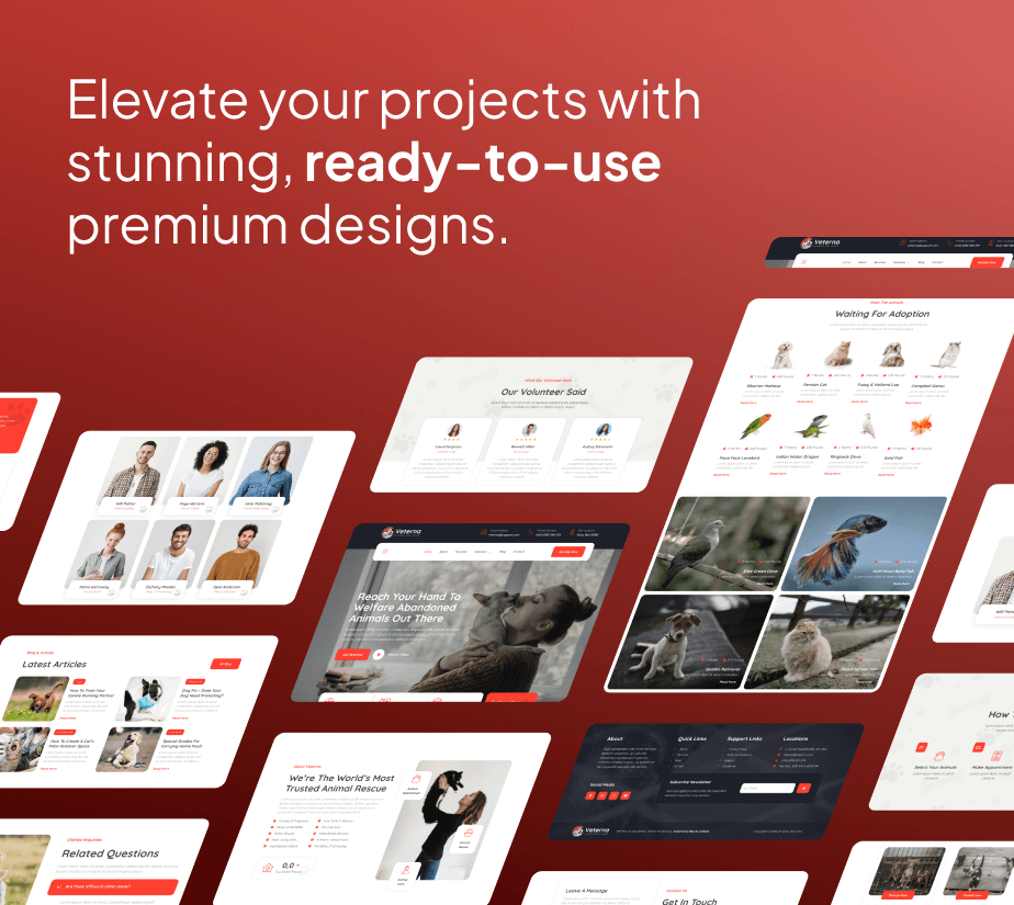 Veterna – Pet Rescue & Animal Welfare FSE WordPress Theme - 5