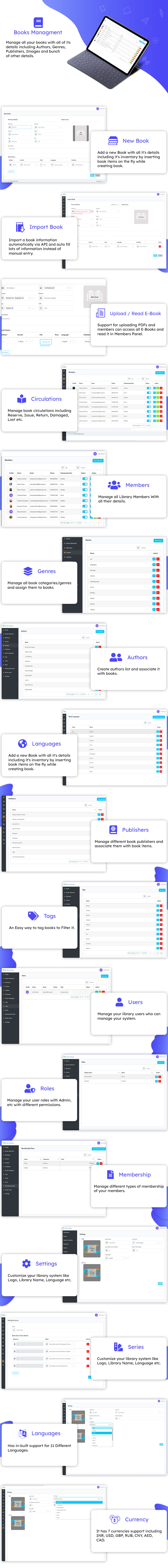 InfyLMS Features