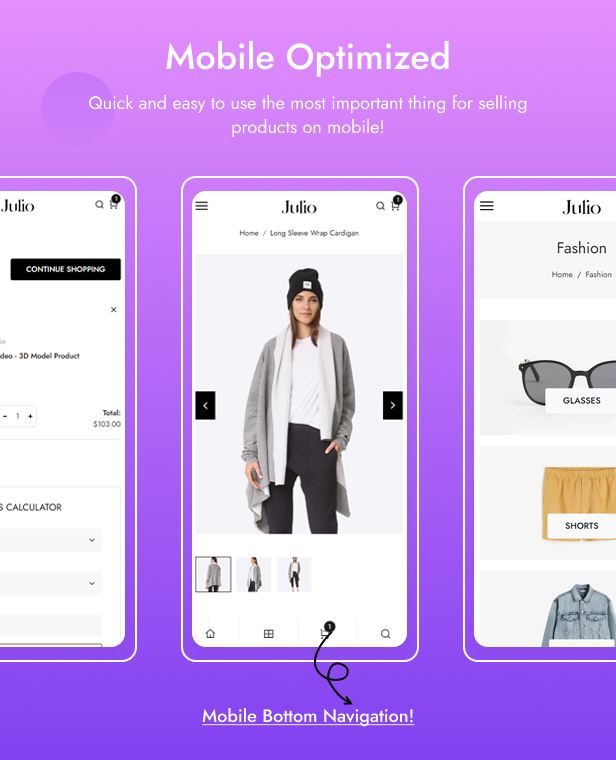 Julio - Shopify theme
