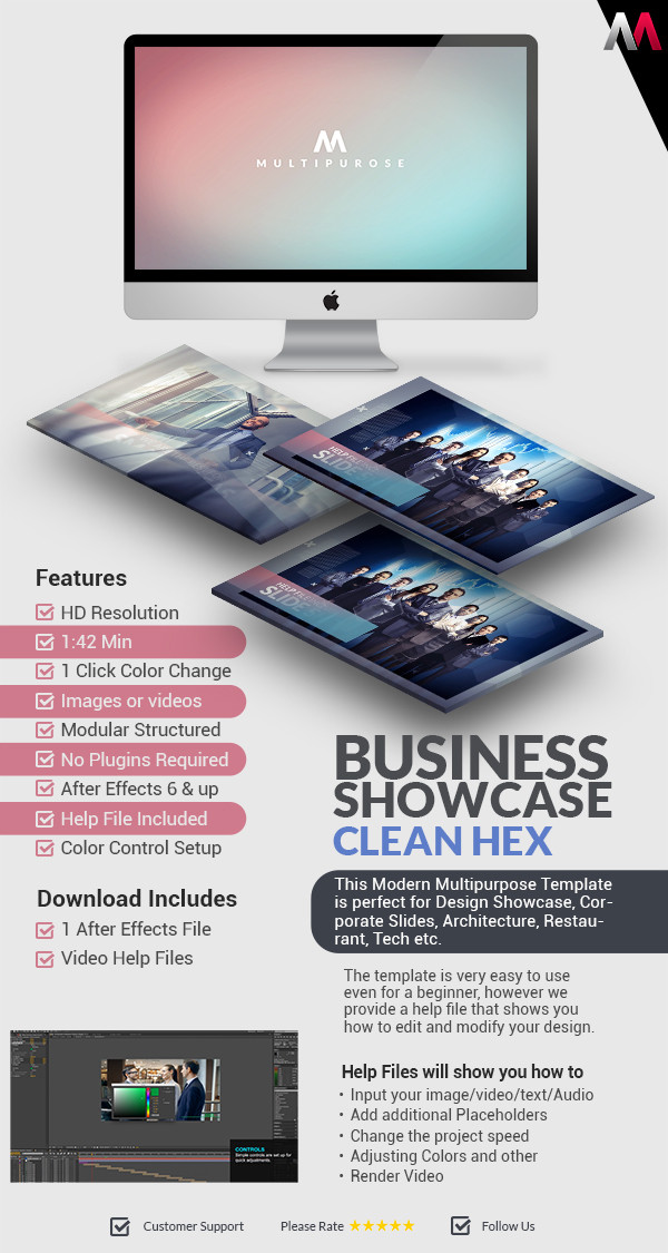 Clean Hex Multipurpose Slideshow - 7