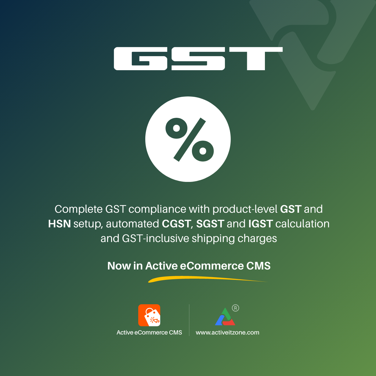 Active eCommerce GST Add-on - 1