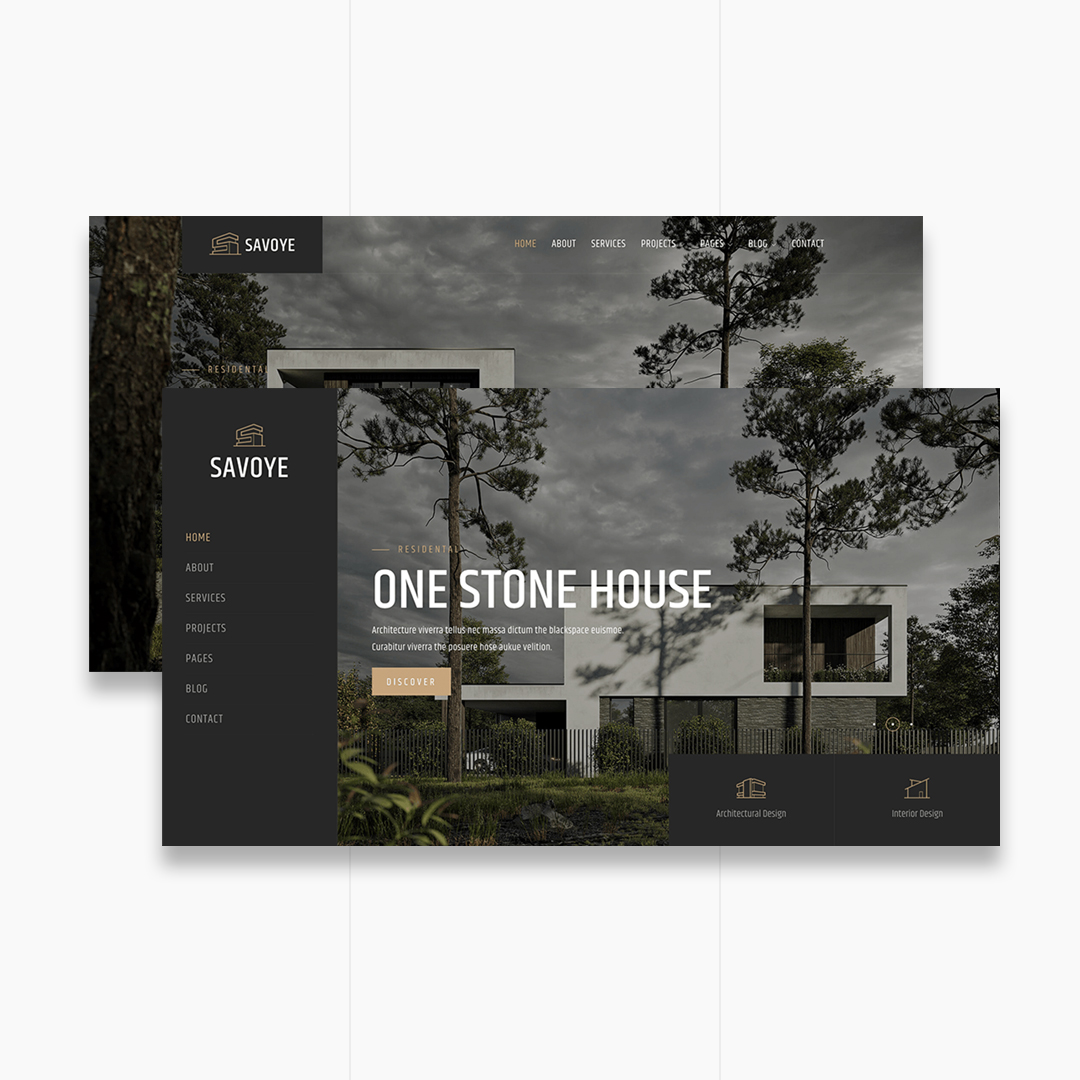 Savoye - Architecture & Interior Template