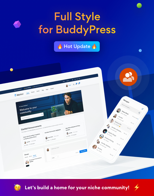 EduMall - Professional LMS Education Center WordPress Theme - 3