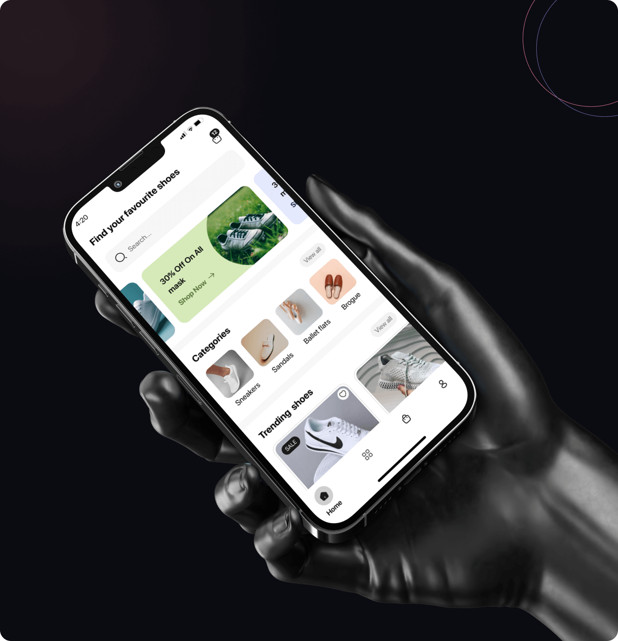 Shoes Store App - E-commerce Store app in Flutter 3.x (Android, iOS) with WooCommerce Full App - 21