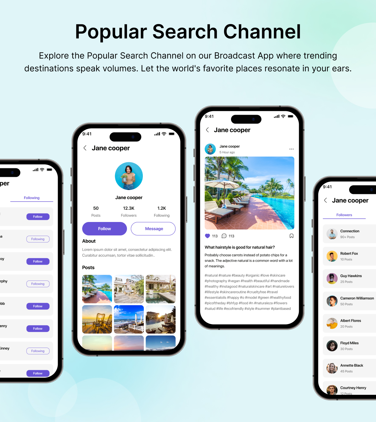 StreamWave UI template: Online Broadcast App in Flutter (Android. iOS) | ChannelCast App - 7