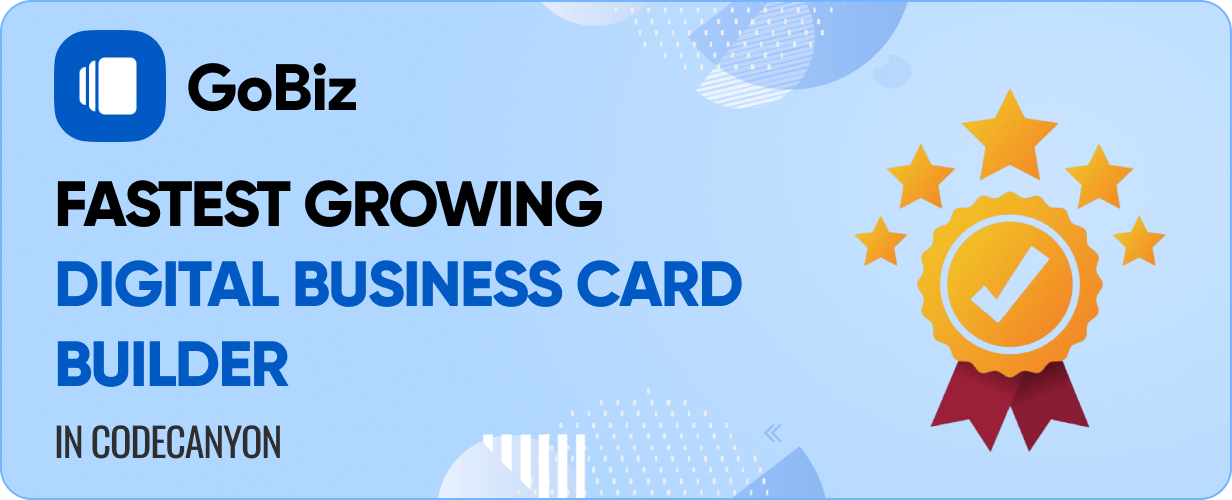 gobiz is a best vcard saas script