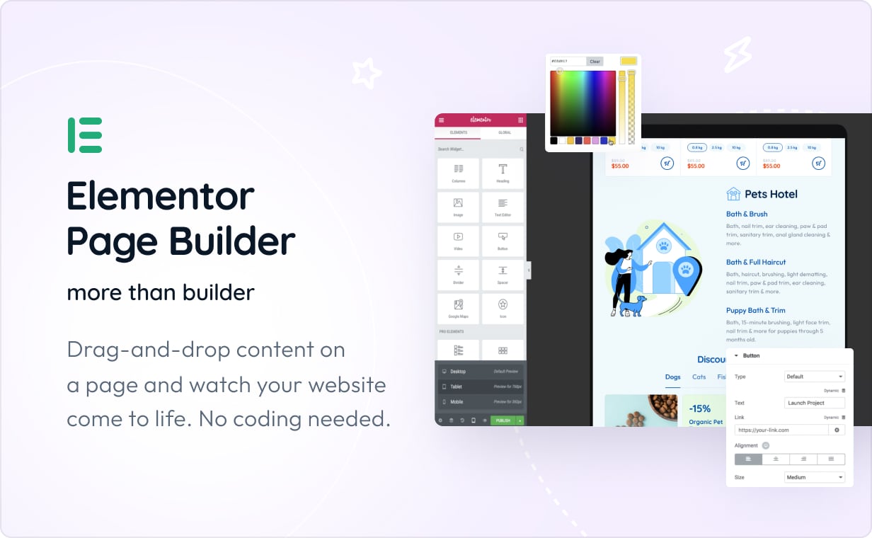 Ricky - Elementor Page Builder