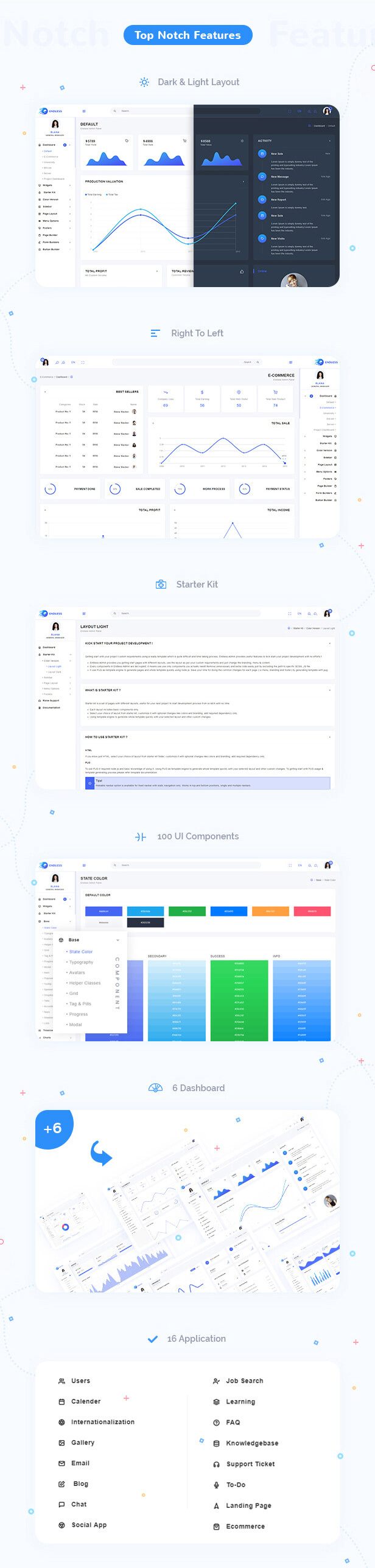 Endless Admin Dashboard theme