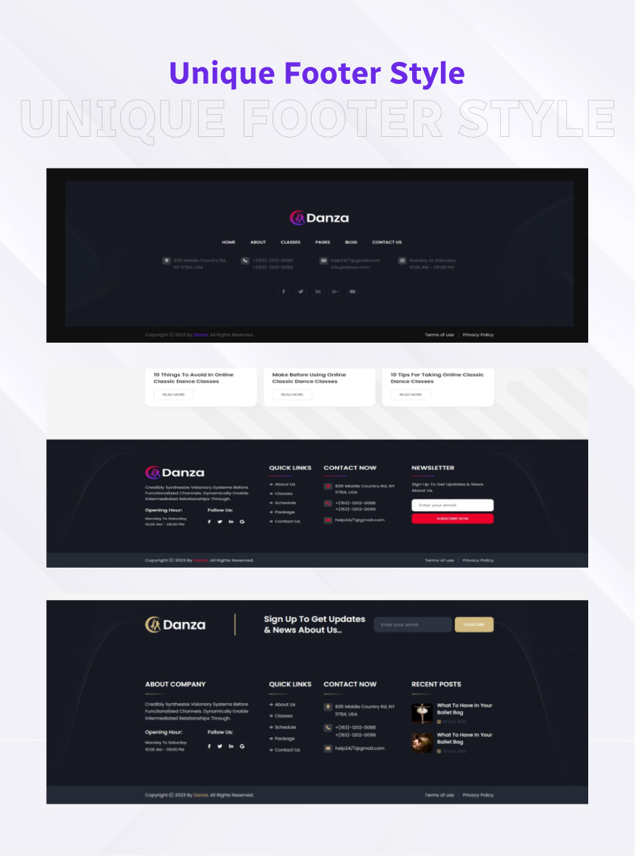 Footer
