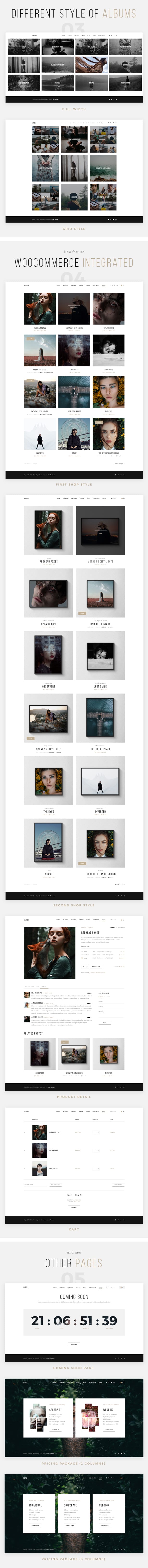 Napoli - Modern Photography  Responsive HTML Template - 6