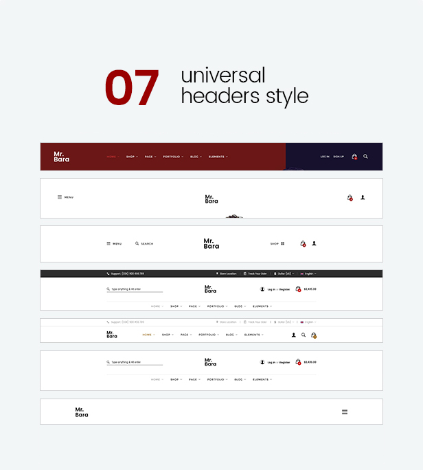 Mr.Bara - Multipurpose Bootstrap eCommerce HTML Template - 5