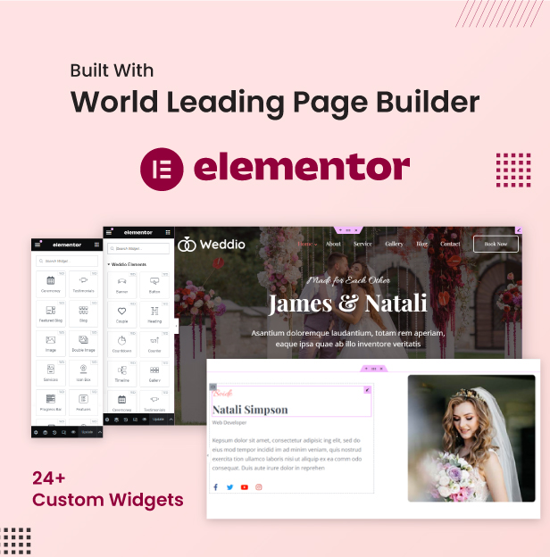 Weddio Features