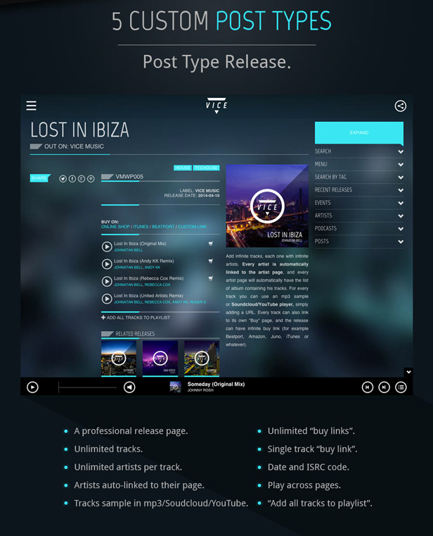 Mixcloud Music Wordpress Theme