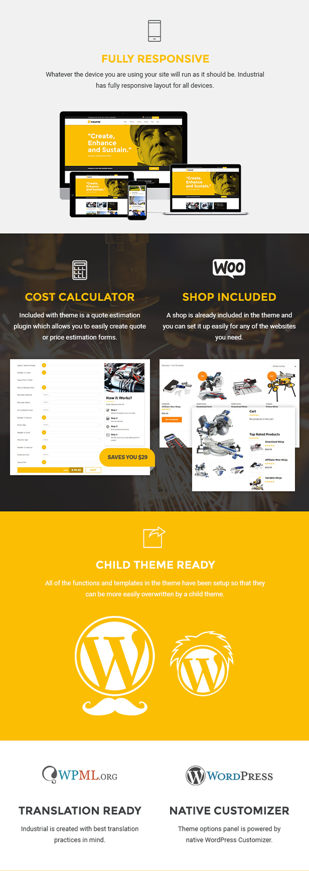 Industrial - Corporate, Industry & Factory WordPress Theme - 4