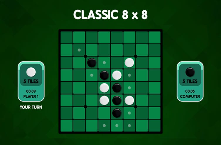 Reversi Multiplayer: Jogue Reversi Multiplayer gratuitamente