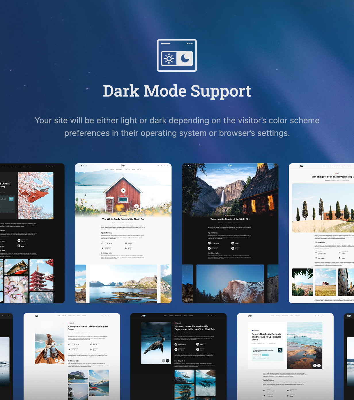Tripp - Dark Mode Support