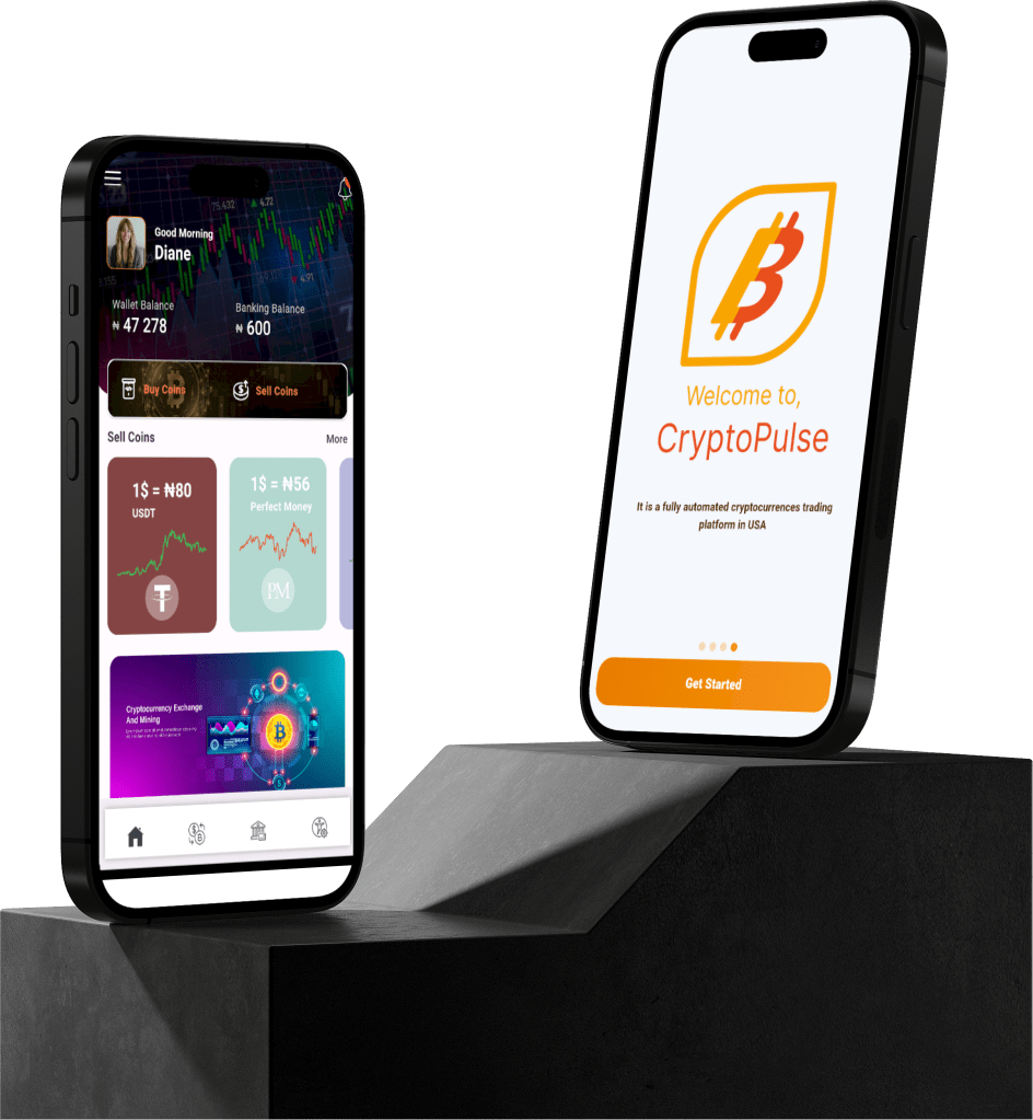 crypto pulse, web,mobile