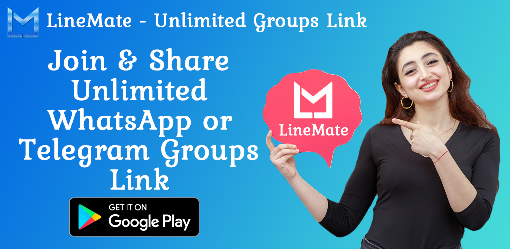 LineMate- Unlimited WhatsApp & Telegram Groups Link - 1
