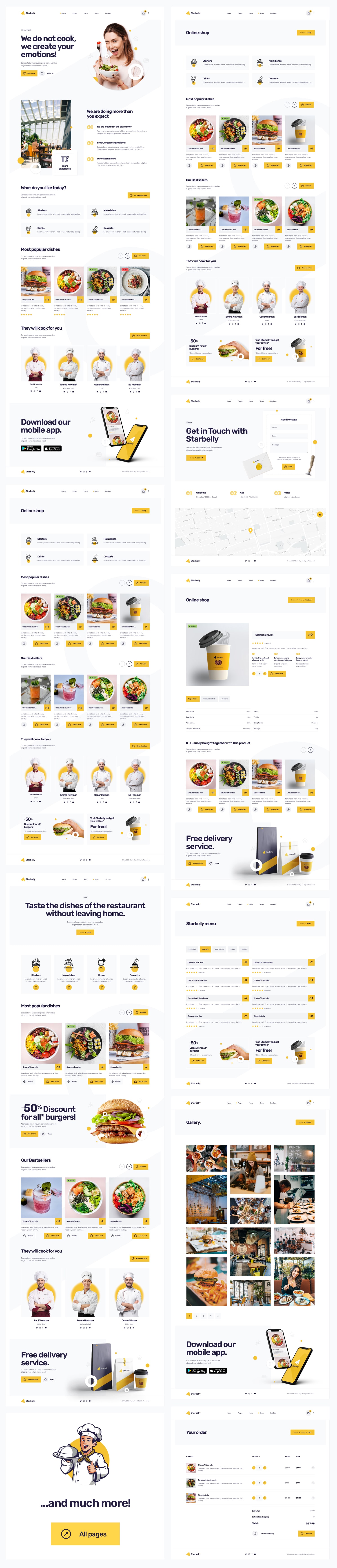 Restaurant / Pub / Cafe WordPress Theme