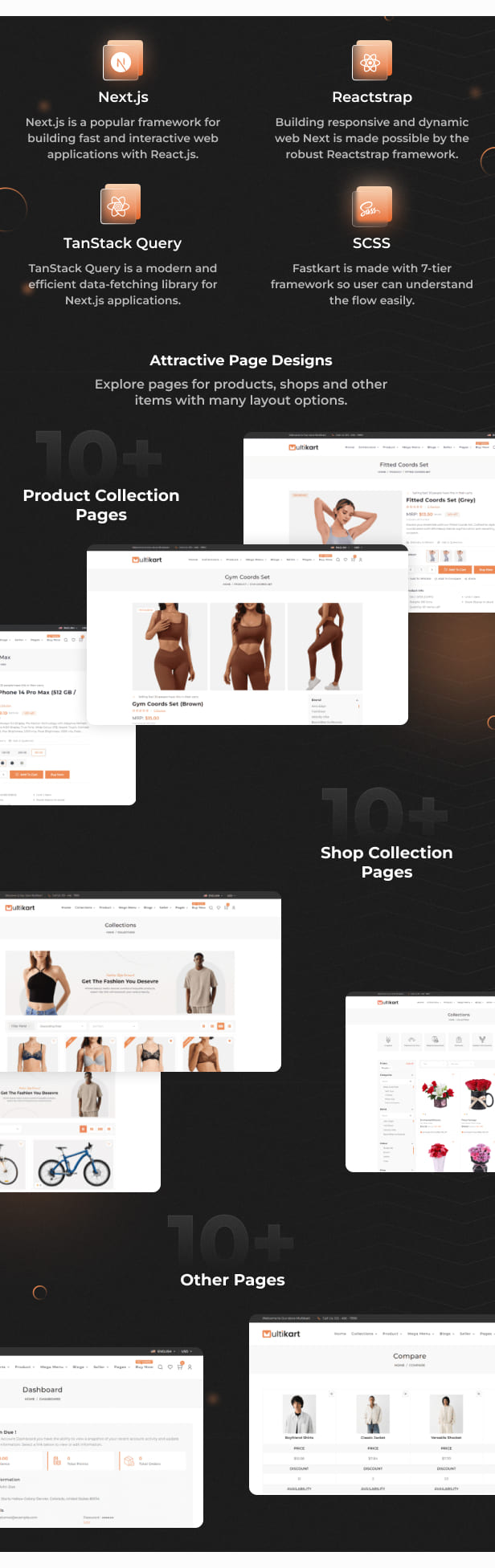 Multikart - React Next JS Multipurpose Ecommerce, React Hooks , GraphQL