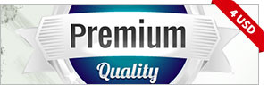 Golden And Silver Premium Quality Badges