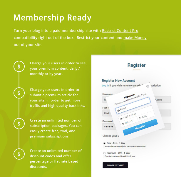 KICKCUBE - Membership & User Content Sharing Theme - 3