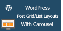 WordPress Post Grid/List Layout With Carousel