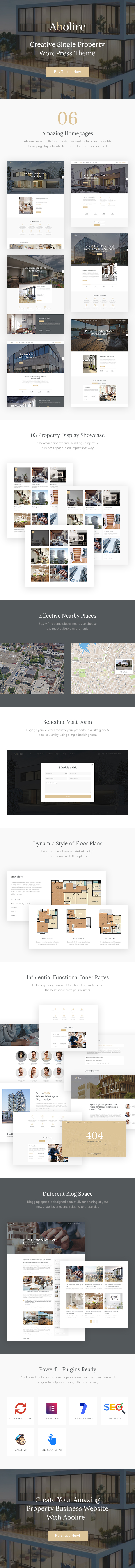 Abolire - Single Property WordPress Theme - 4