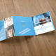 Square Trifold Brochure-Business Vol-4