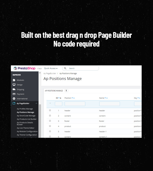 Built on the best Drag n Drop Page Builder Module