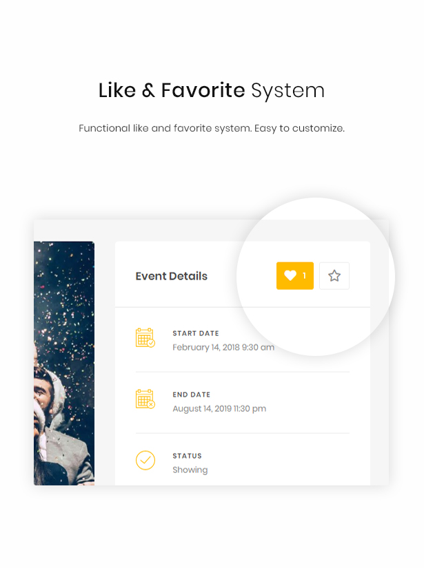 WordPress event theme