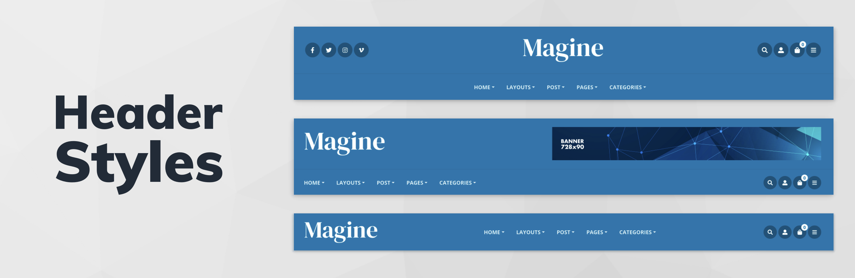 Magine - Business Blog WordPress Theme