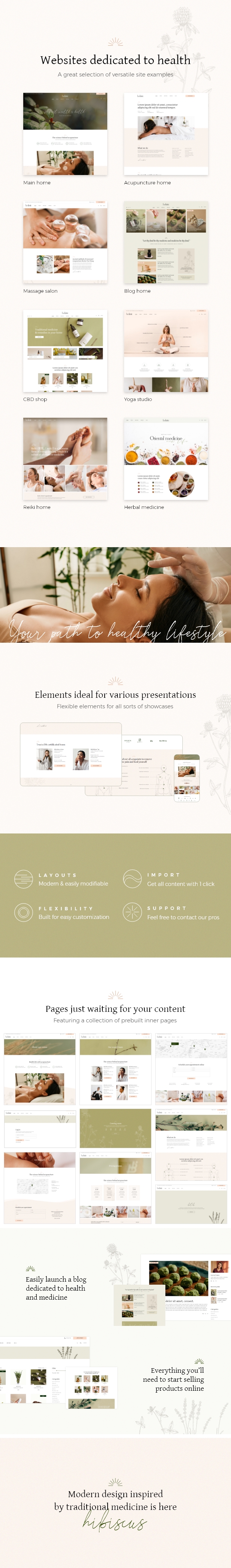 Hibiscus - Alternative Medicine and Organic Shop WordPress Theme - 2