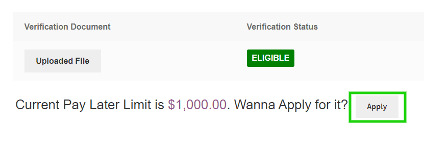 WooCommerce PostPaid - Buy Now Pay Later apply for postpaid
