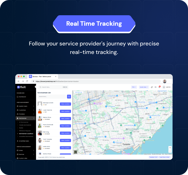 Fixit | Multi Vendor On Demand, Handyman, Home service Flutter App with Admin Complete Solution