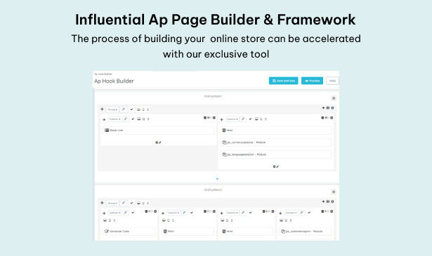 Influential Ap Page Builder & Framework