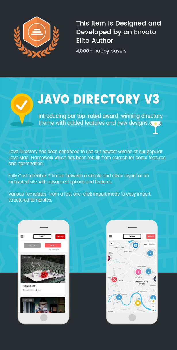 Javo Directory WordPress Theme