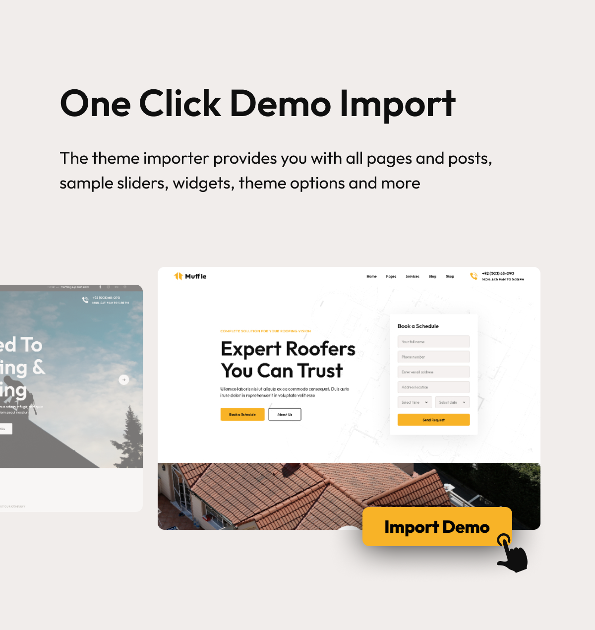 Roofing Company WordPress Theme
