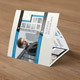 Square Trifold Business Brochure-V07